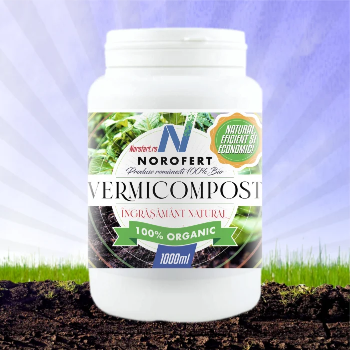 Vermicompost – Îngrășământ natural Norofert