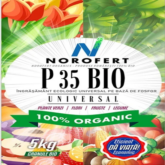 P35 Bio – Îngrășământ organic cu fosfor Norofert
